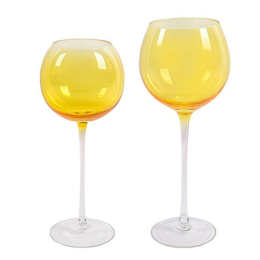 Набор бокалов "Rona" янтарный - Фото миниатюра 1