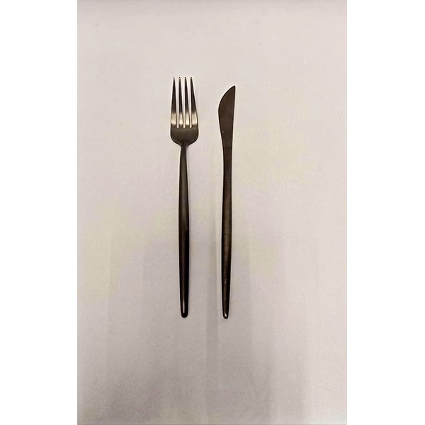 Столовые приборы Total black - Фото 2