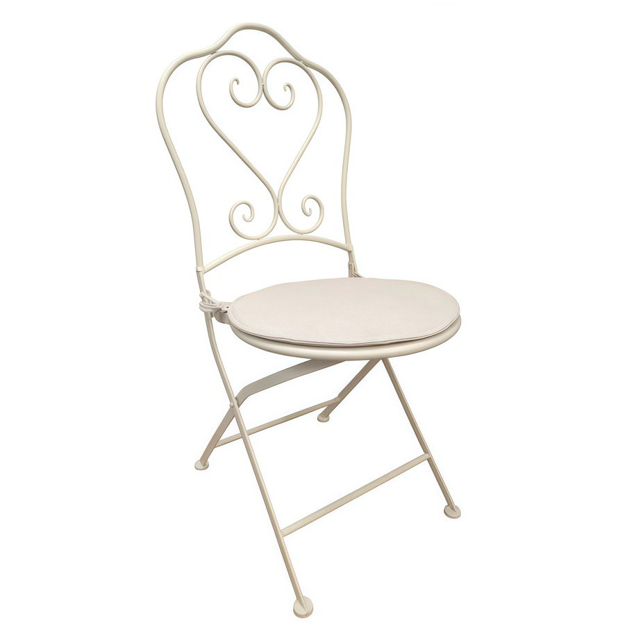 Стул  Lumi с серой подушкой - Фото миниатюра 1