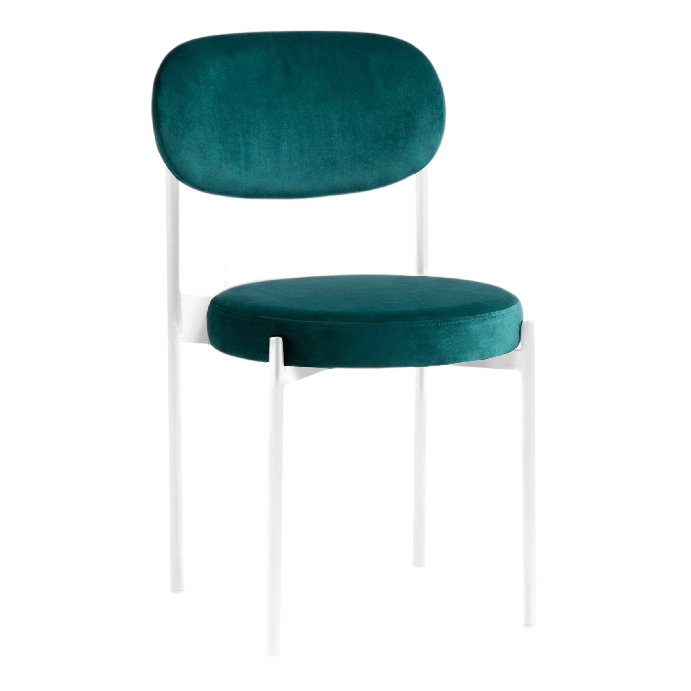 Стул Монако белый Бирюзовый