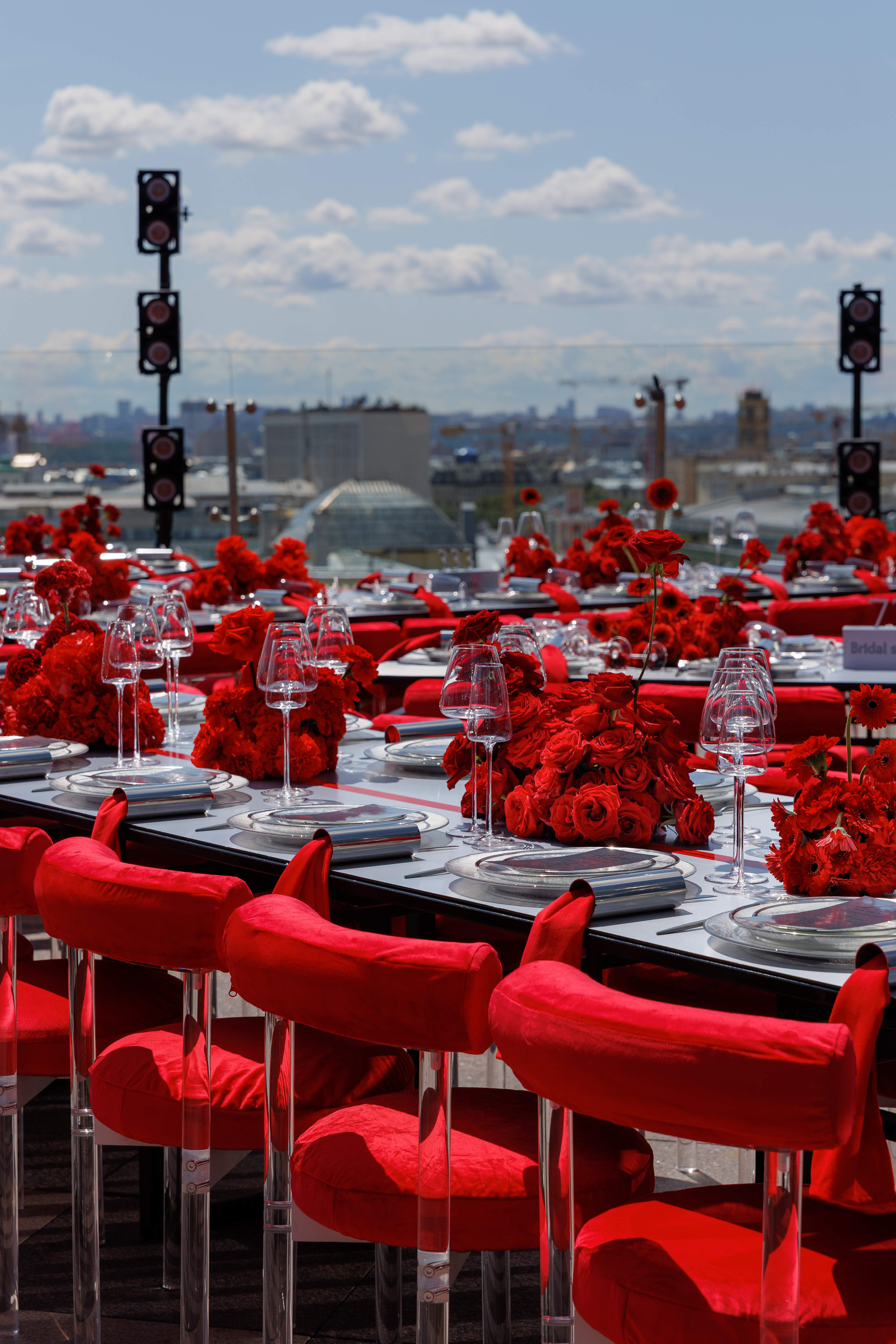 Стул Tokyo алый