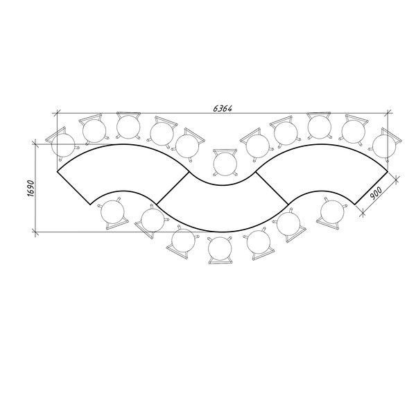 Стол "Orbit" под скатерть - Фото 6