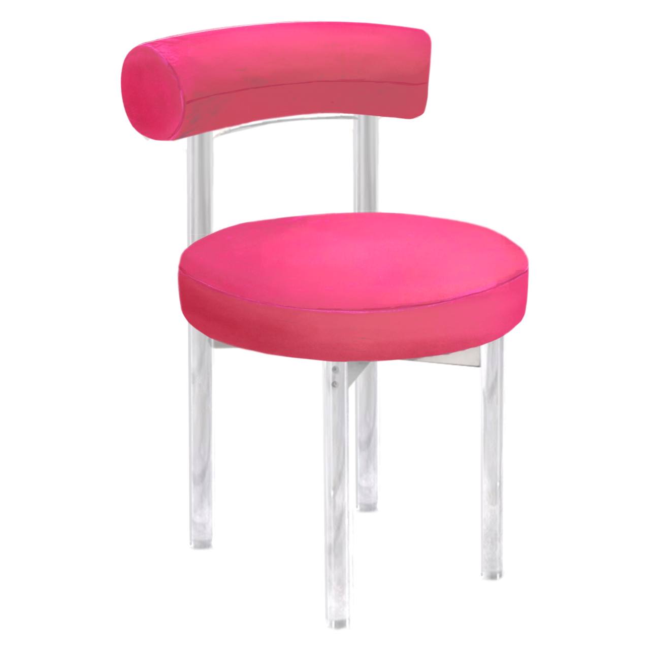 Стул Tokyo ярко розовый - Фото миниатюра 1