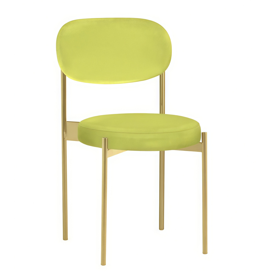 Стул Monaco золото лайм - Фото основное 1
