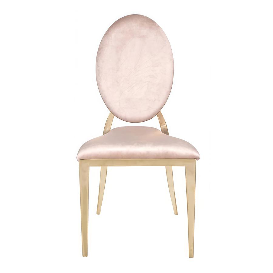 Стул «Вашингтон» золото, бежевый бархат - Фото миниатюра 2