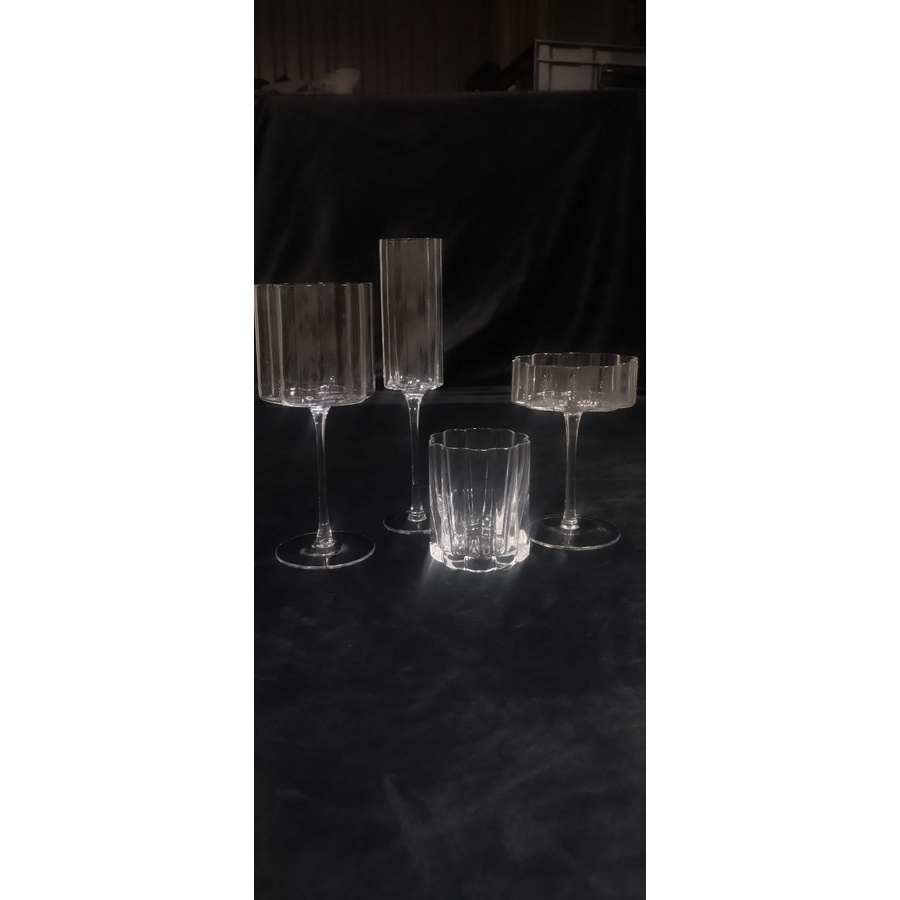 Набор бокалов "Floral" кристалл - Фото миниатюра 3