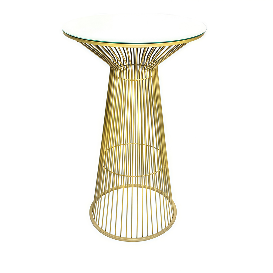 Коктейльный стол золотo - Фото миниатюра 1