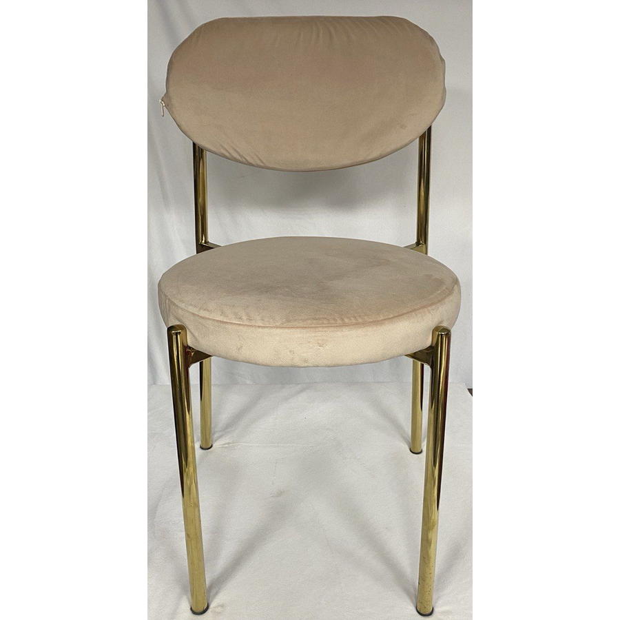 Стул Monaco золото светло-бежевый - Фото миниатюра 2