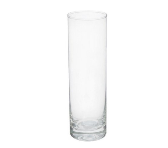 Ваза цилиндр 30 см высота, 12 см диаметр - Фото миниатюра 1