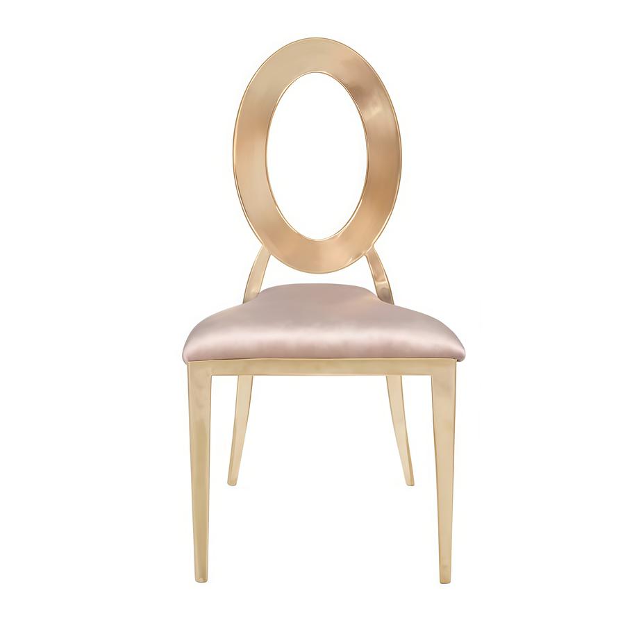 Стул «Element» золото, бежевый бархат - Фото миниатюра 2