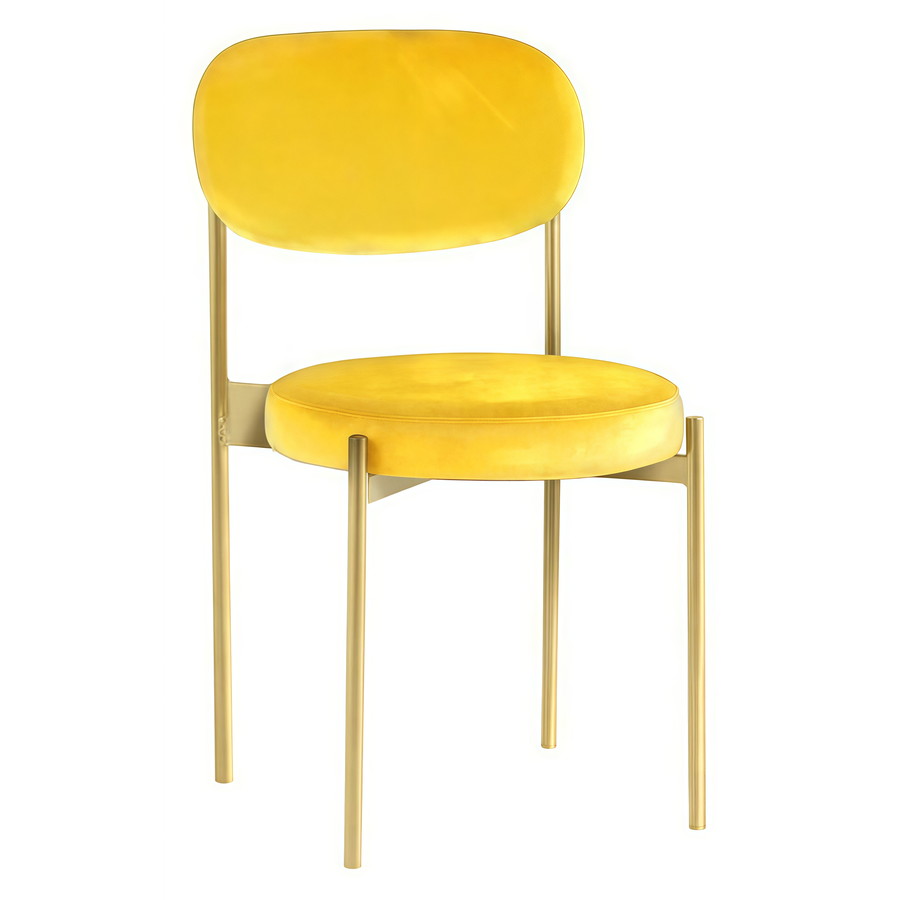 Стул Monaco золото лимонный - Фото миниатюра 1