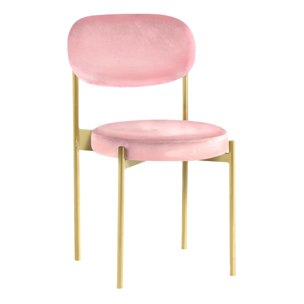 Стул Monaco золото розовый - Фото 1