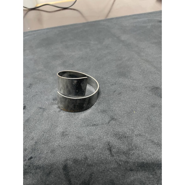 Кольцо для салфетки "Минимал" серебро - Фото 3