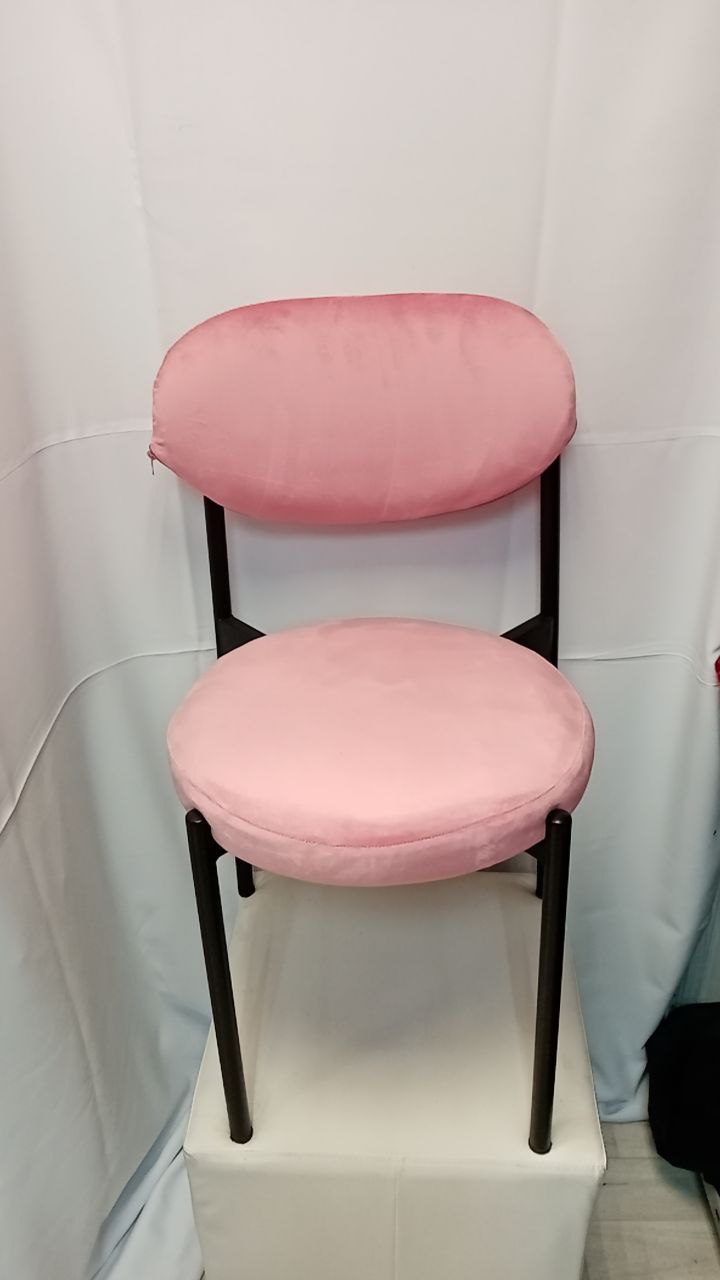 Стул Monaco черный розовый