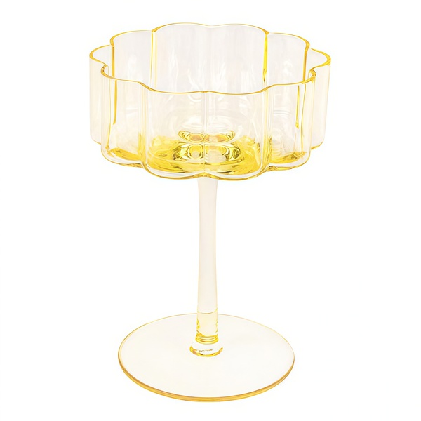 Креманка "Floral" лимонная - Фото 1