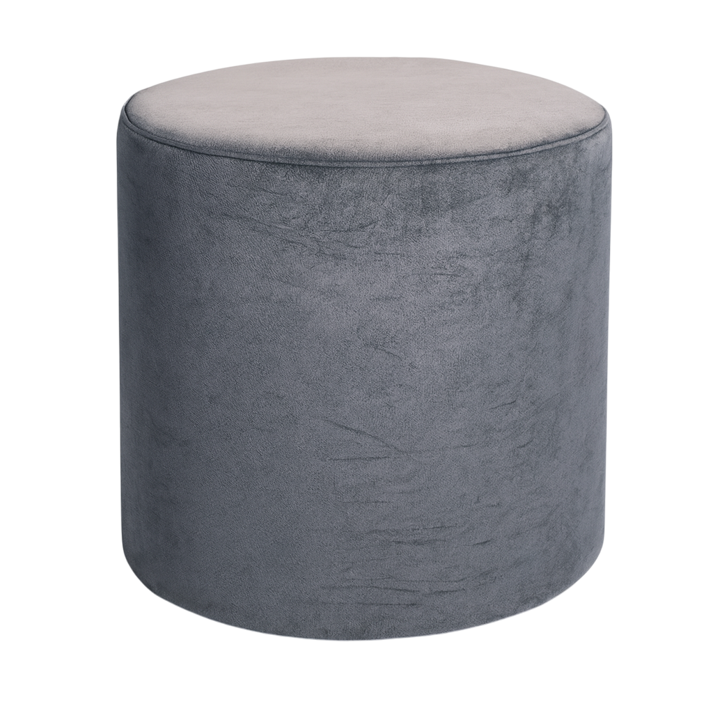 Пуф Люксор Темно-Серый