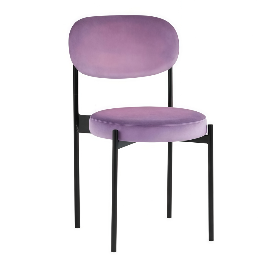 Стул Monaco черный лавандовый - Фото основное 1