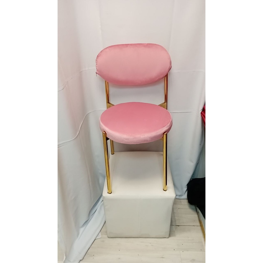 Стул Monaco золото розовый - Фото миниатюра 2