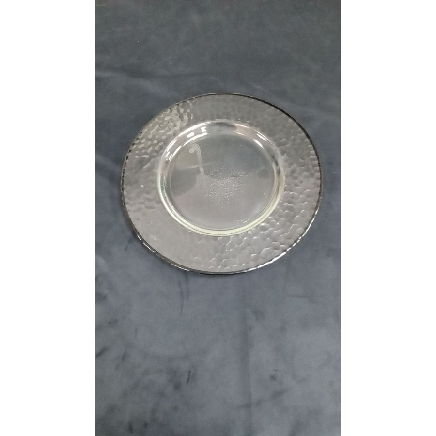 Подстановочная тарелка "Minimal" c черным кантом - Фото миниатюра 5