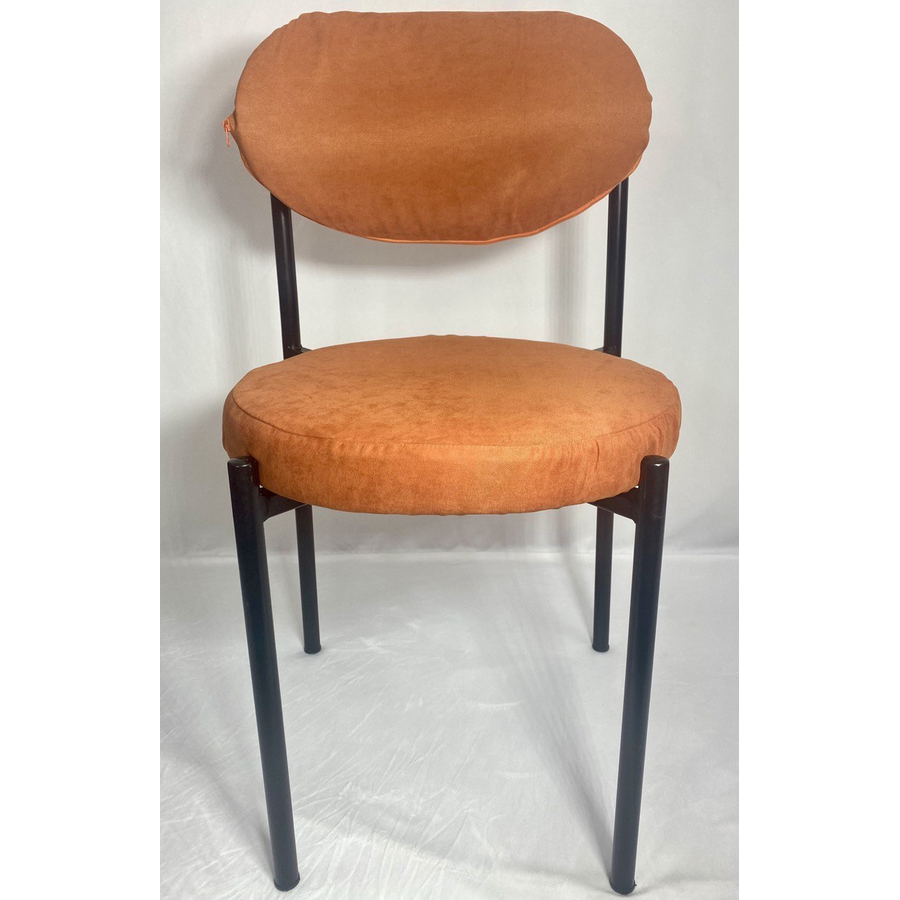 Стул Monaco черный охра - Фото миниатюра 2