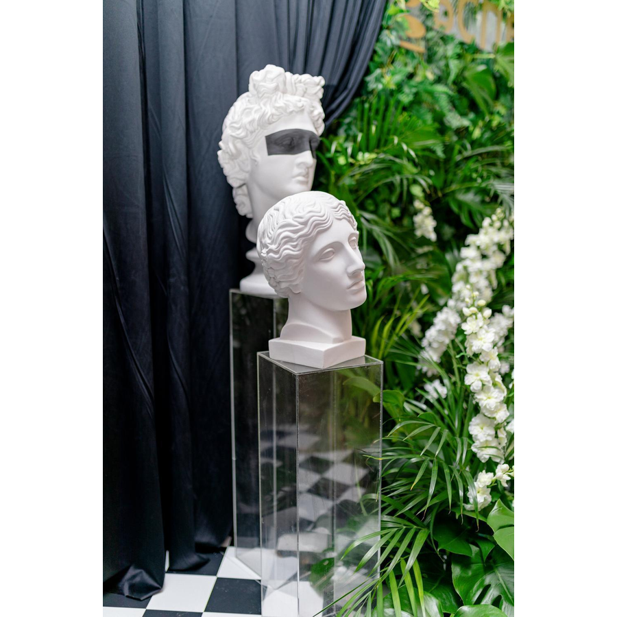 Прозрачная колонна 70см - Фото миниатюра 7