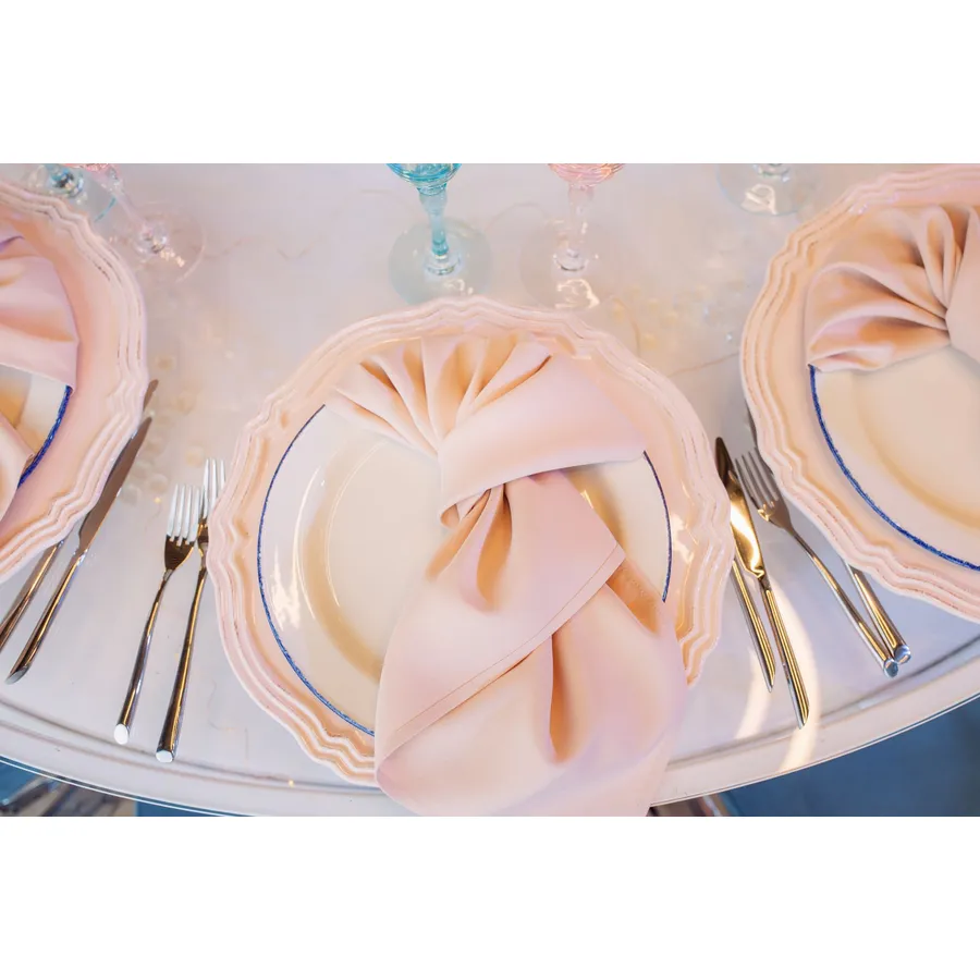 Салфетка "Альфа" розово-персиковая - Фото миниатюра 2