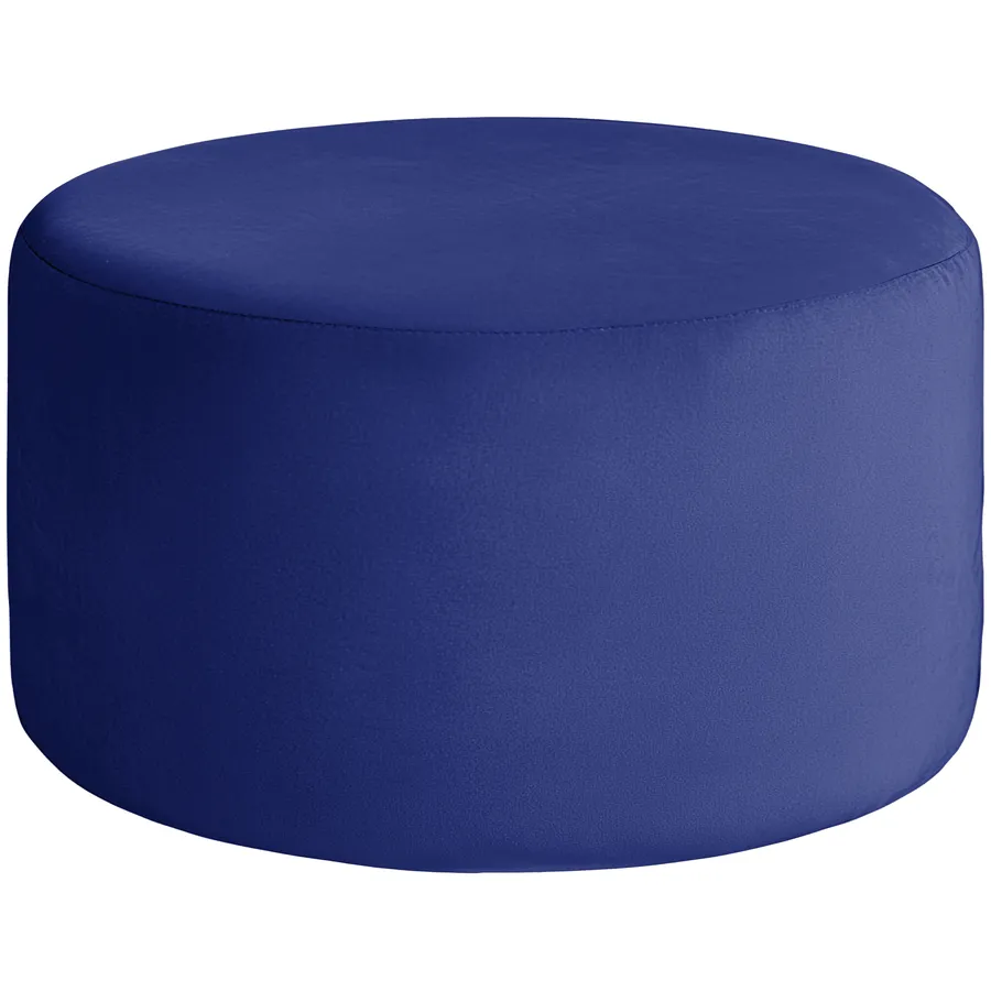 Пуфик "Фуфик" макс синий Ван Гога бархат - Фото основное 1