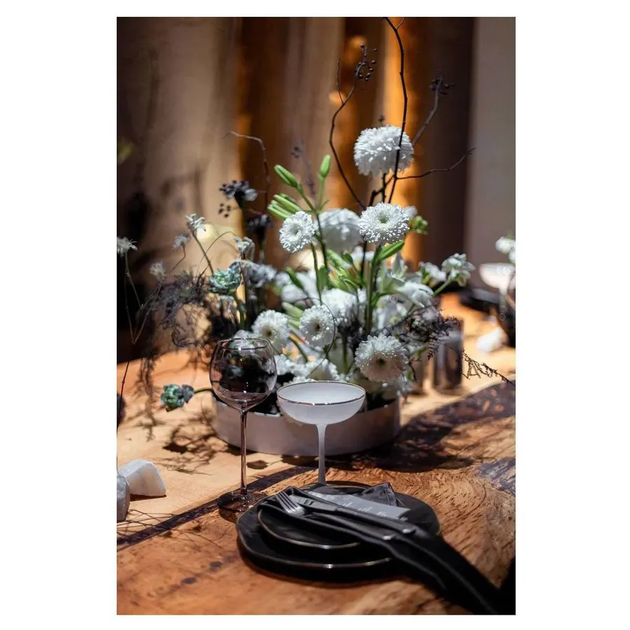 Подставка "Хатхор" белая круглая - Фото миниатюра 3