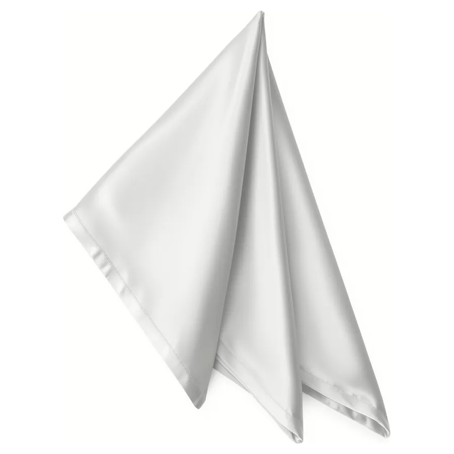 Салфетка "Шелк" белая глазурь - Фото основное 1