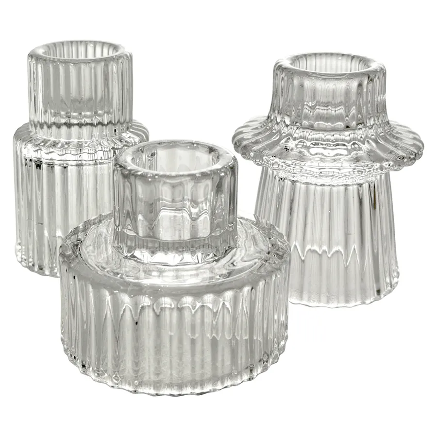 Набор подсвечников "Гриффиндор" прозрачные - Фото миниатюра 1