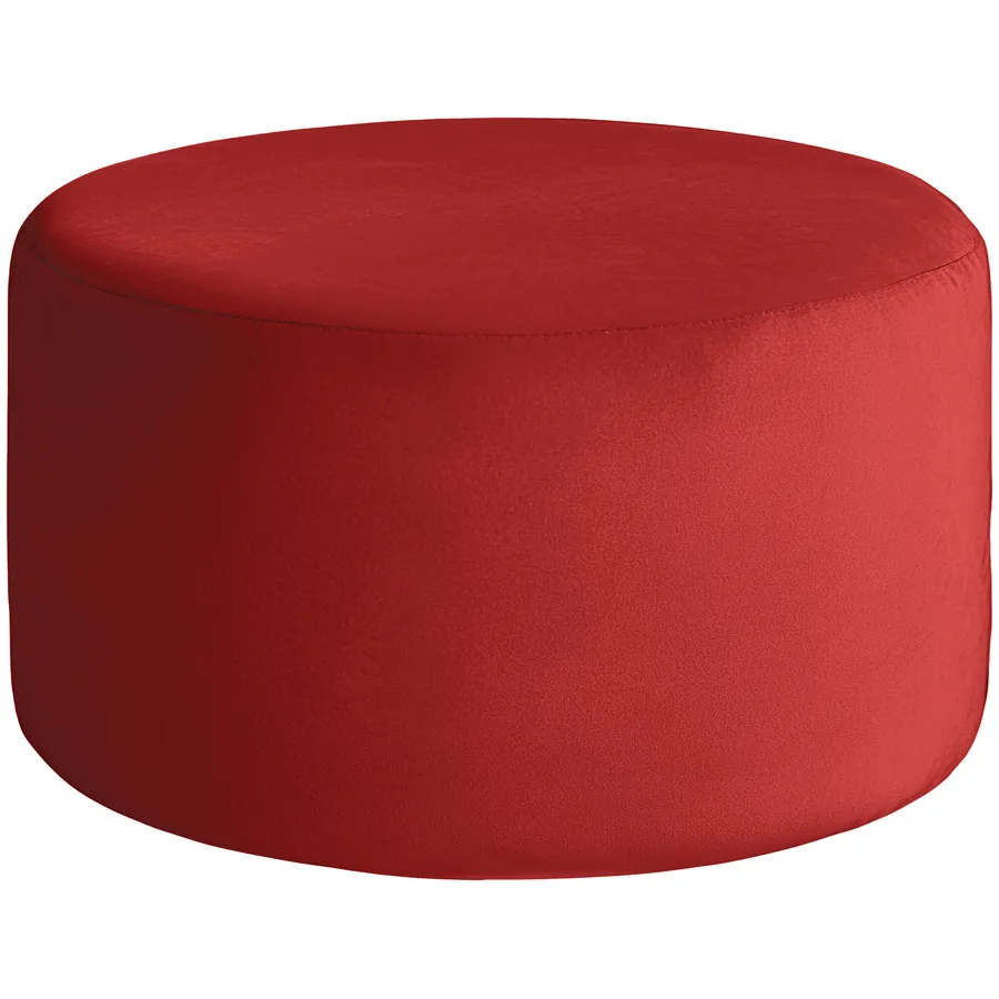 Пуфик "Фуфик" макс клубничный бархат - Фото основное 1