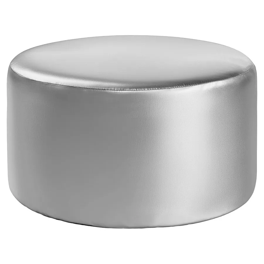 Пуфик "Фуфик" макс серебро - Фото основное 1