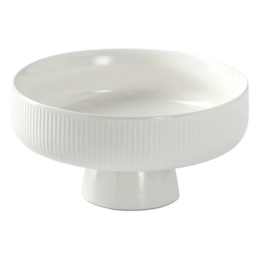 Ваза "Крюссоль" с белой ножкой под кензан - Фото миниатюра 1