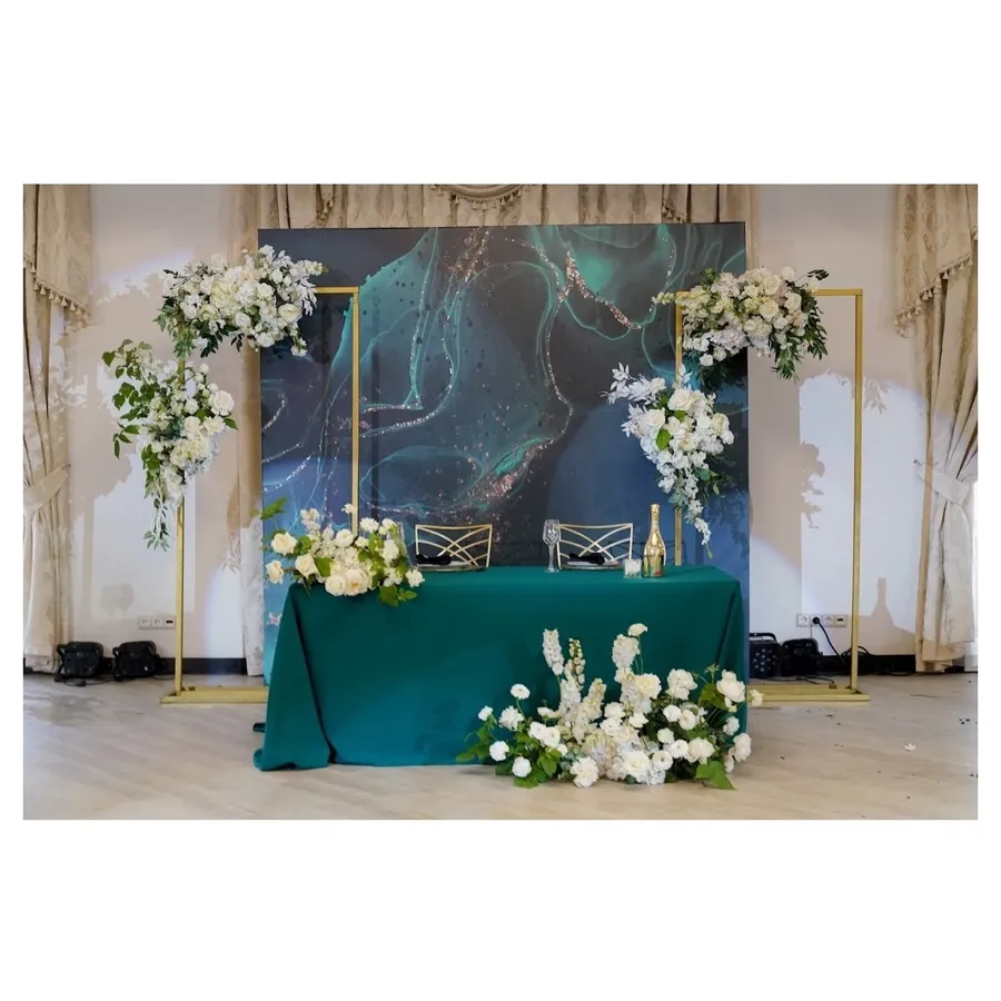 Скатерть "Альфа" изумрудная прямоугольная - Фото миниатюра 3