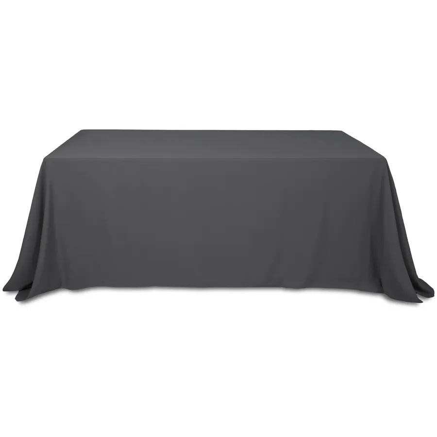 Скатерть "Альфа" графитовая прямоугольная - Фото миниатюра 1