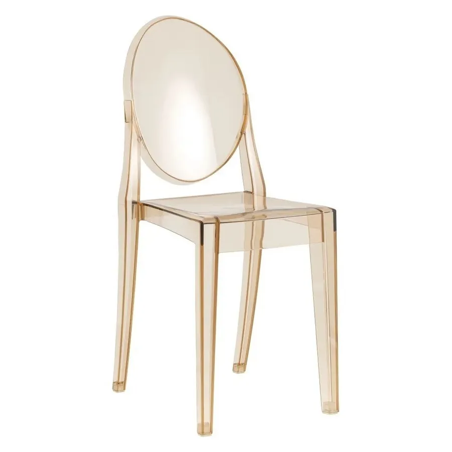 Стул "Ghost" янтарный - Фото миниатюра 1