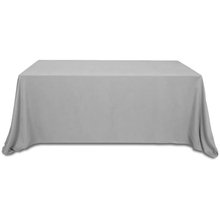 Скатерть канвас "Гамма" дымчатая прямоугольная - Фото миниатюра 1