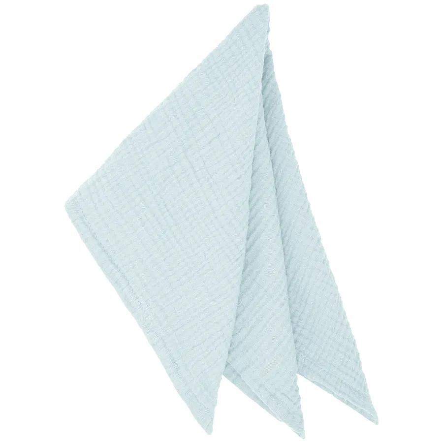 Салфетка хлопковая "Омега" серо-голубая - Фото основное 1