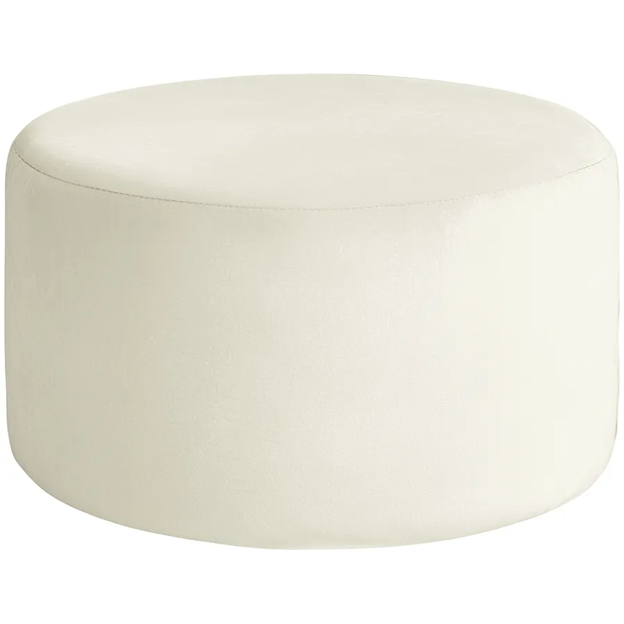 Пуфик "Фуфик" макс жемчужный бархат - Фото основное 1