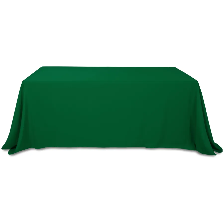 Скатерть "Альфа" зеленая прямоугольная - Фото миниатюра 1