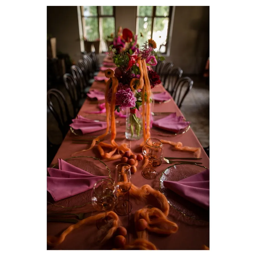 Салфетка "Альфа" розовый щербет - Фото миниатюра 2