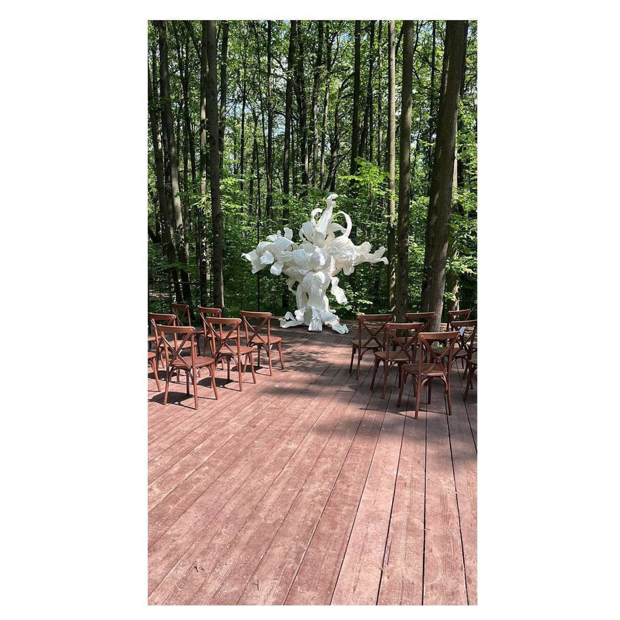 Стул "Кроссбэк" старинный орех - Фото миниатюра 3