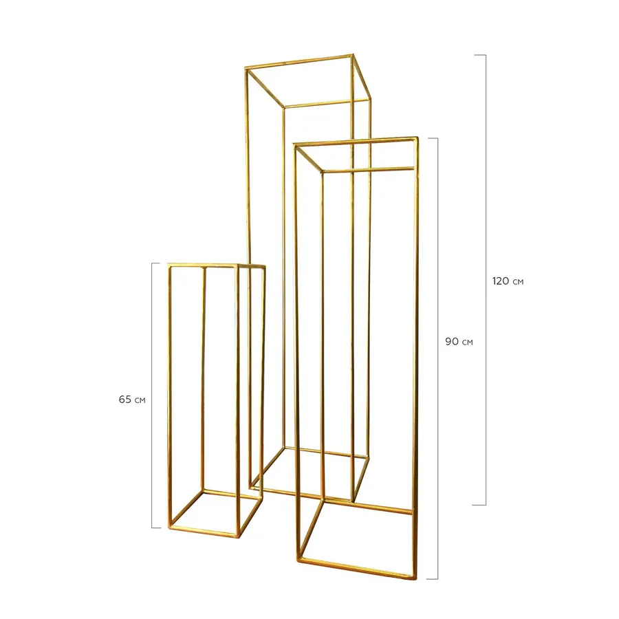 Подставка "Амон 90" золотая - Фото миниатюра 2