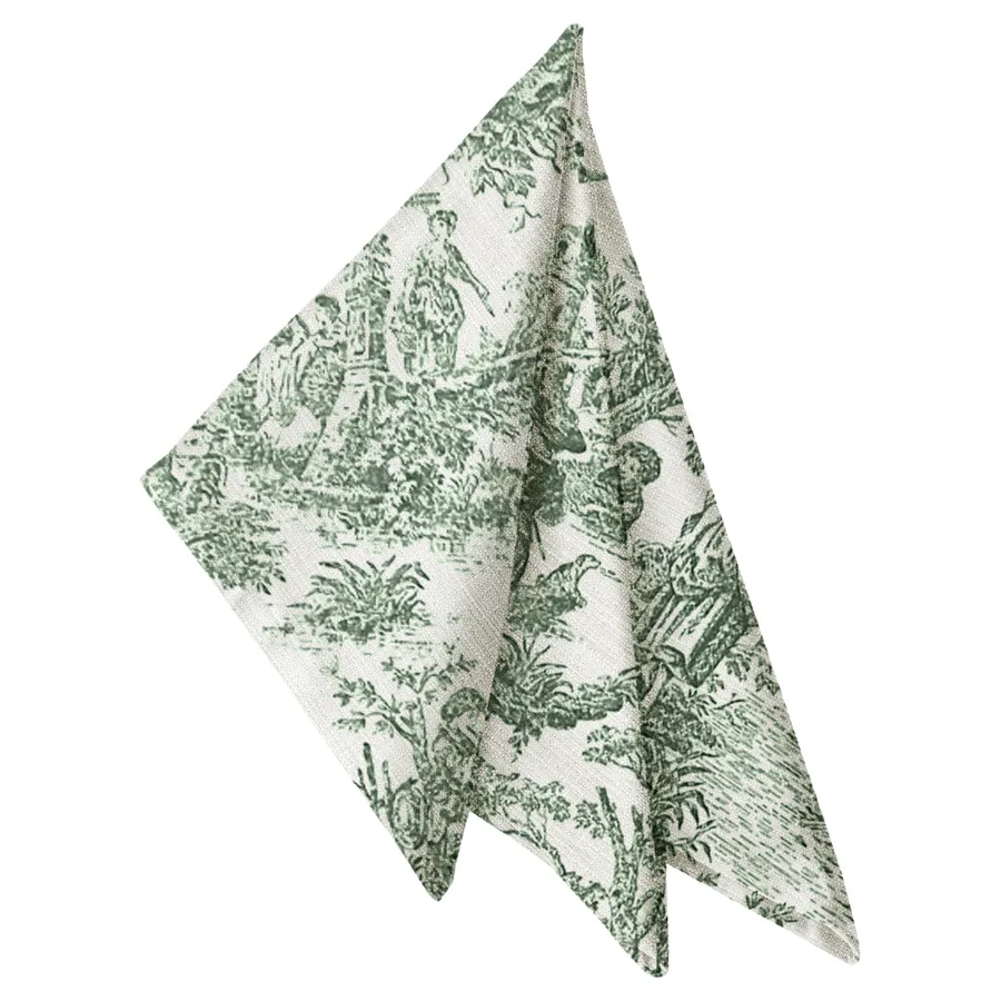 Салфетка "Каппа" Диор зеленая - Фото миниатюра 1