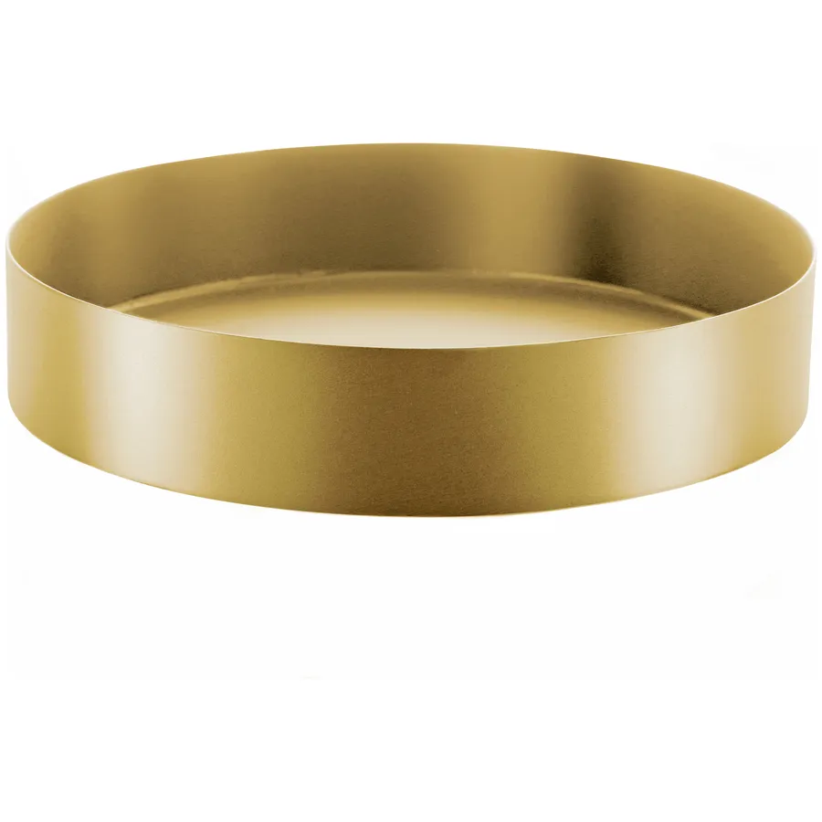 Подставка "Хатхор" золотая круглая - Фото миниатюра 1