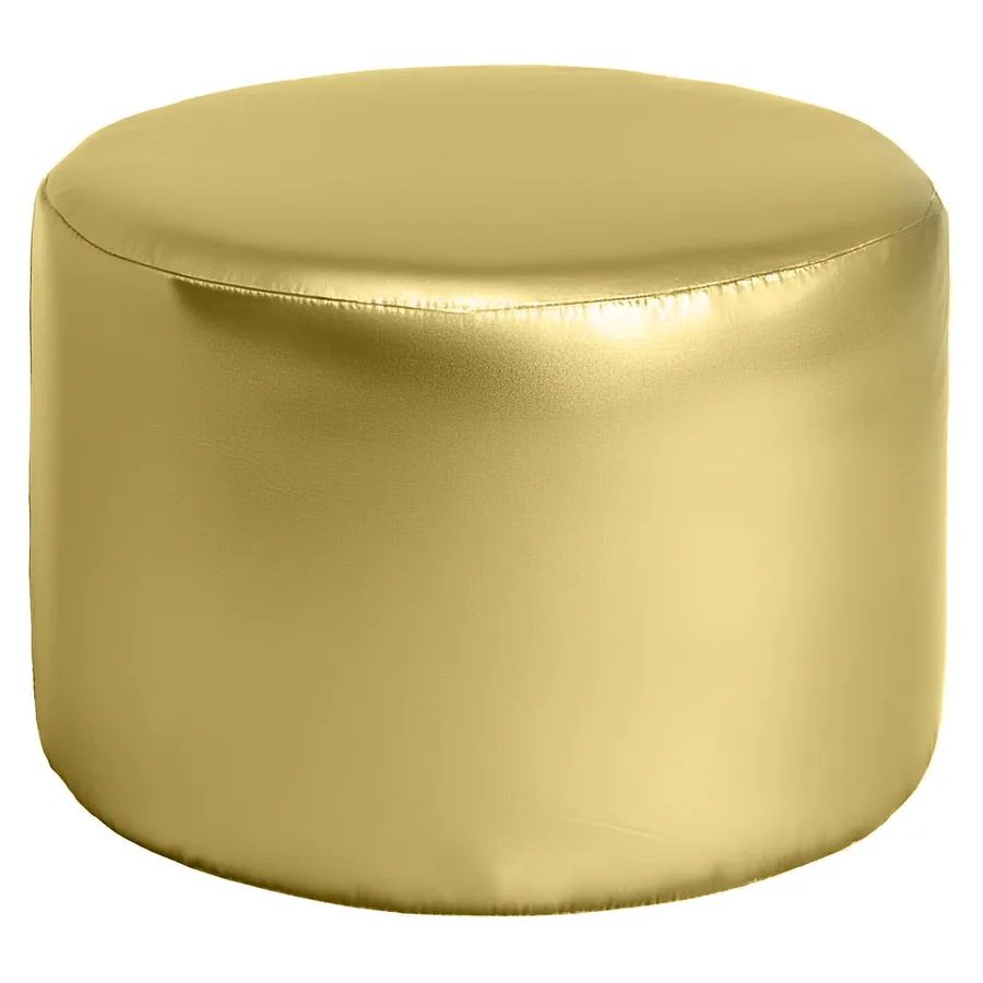 Пуфик "Фуфик" миди | золото - Фото миниатюра 1