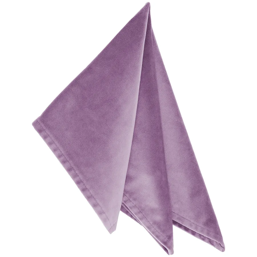Салфетка бархатная "Бета" фиалковая - Фото основное 1