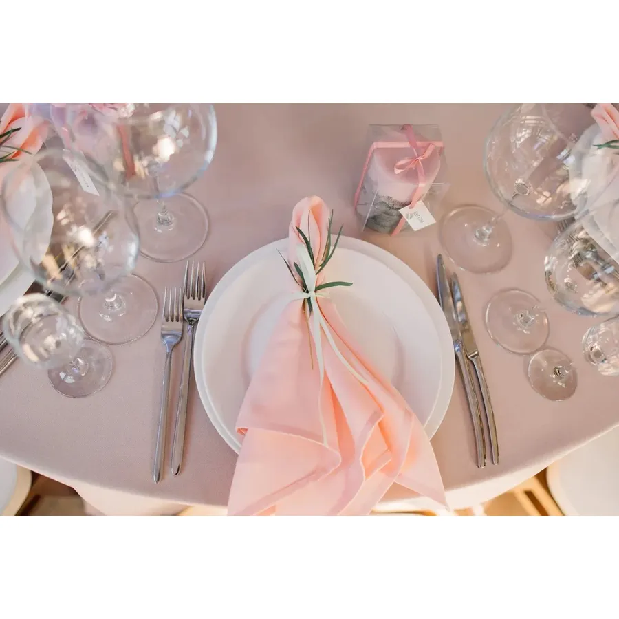Салфетка "Альфа" розово-персиковая - Фото миниатюра 3