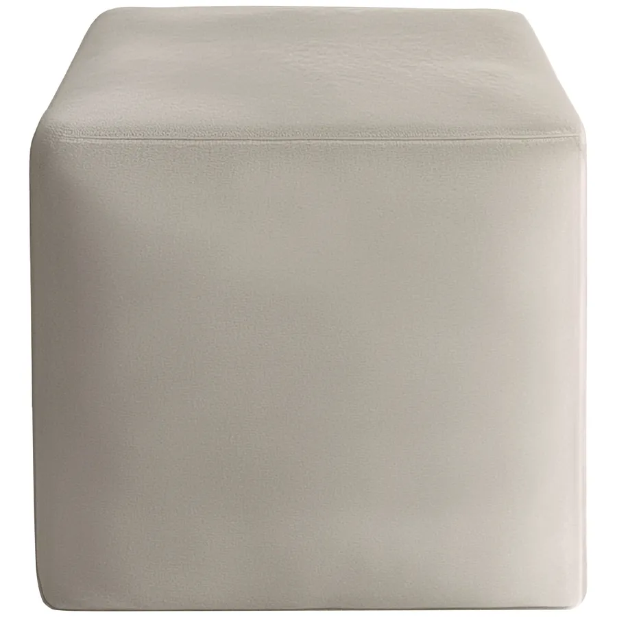 Пуфик "Квадро" кокосовый раф бархат - Фото основное 1