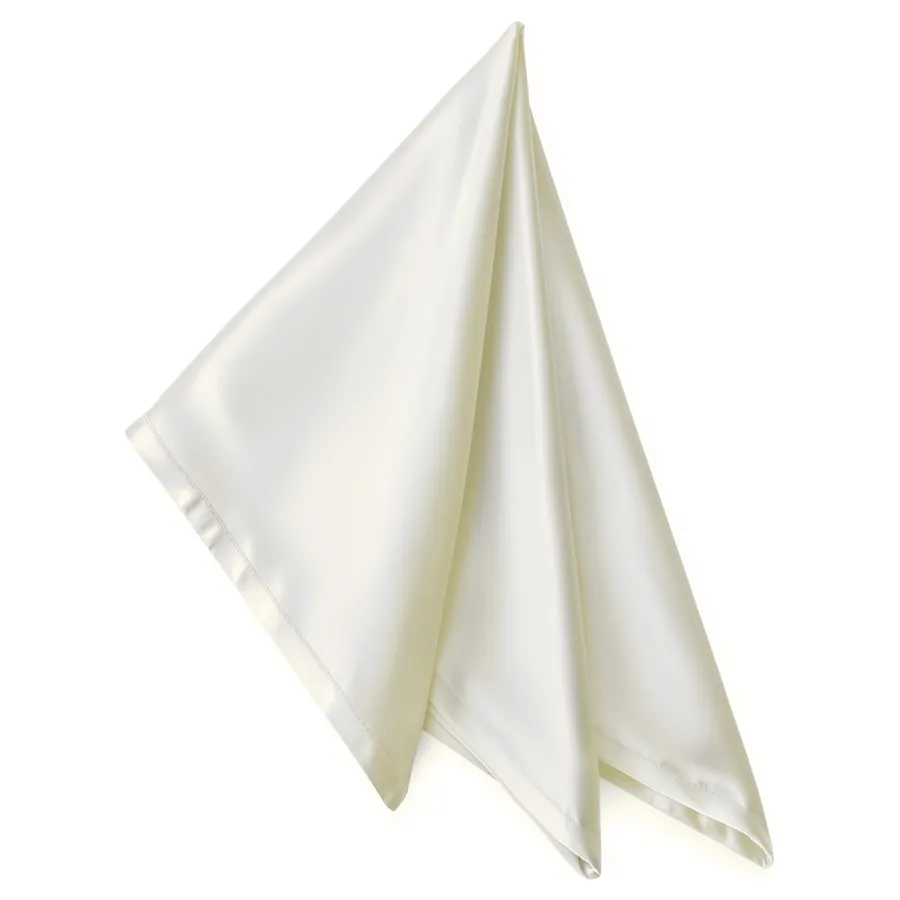 Салфетка "Шелк" айвори - Фото миниатюра 1